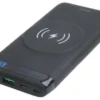Deltaco trådløs powerbank med magnet