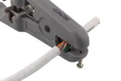 DELTACO Universal cable stripper, cutting function, grå
