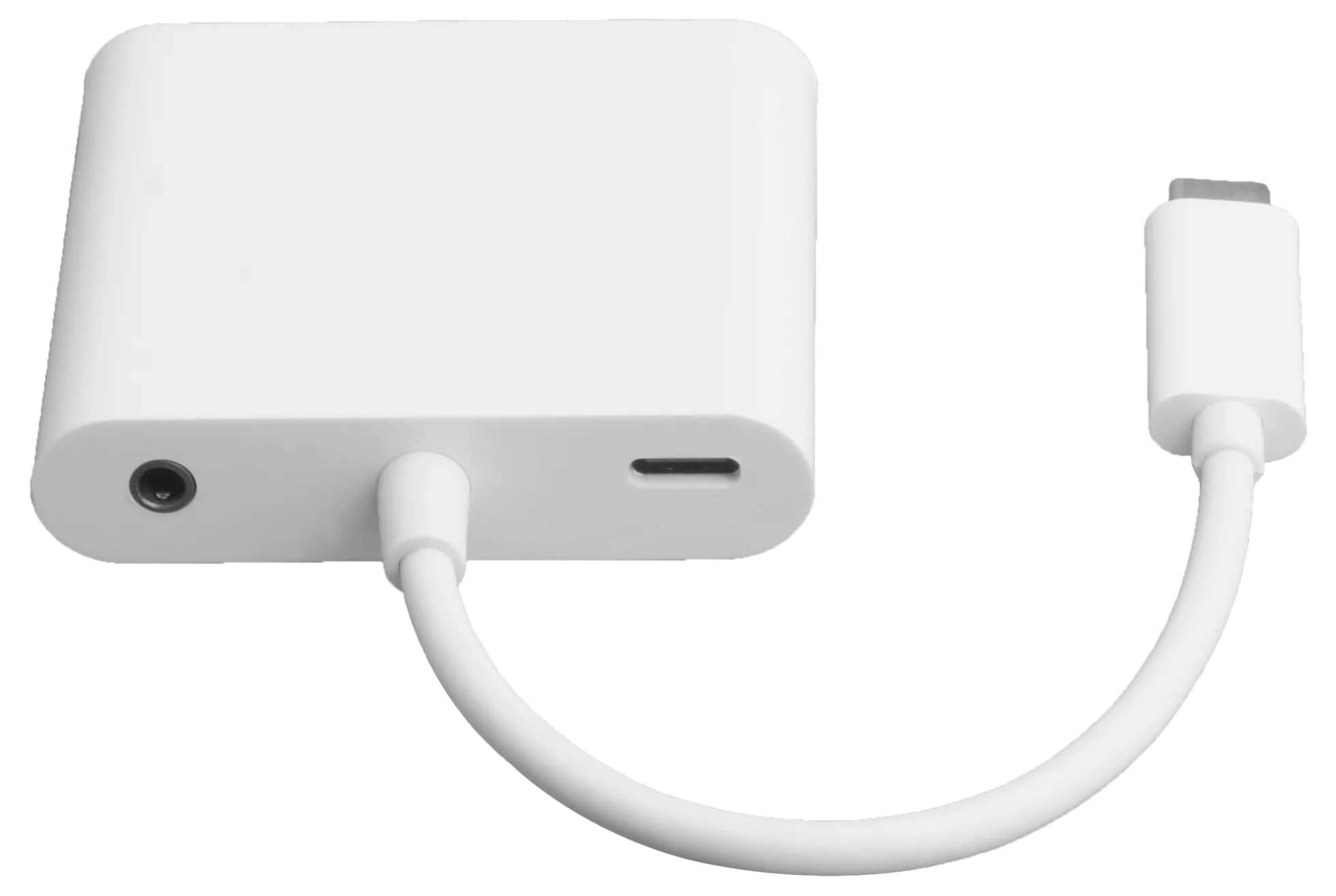 DELTACO USB-C docking station, HDMI/VGA/USB-C, 100W USB-C PD 3.0, whit