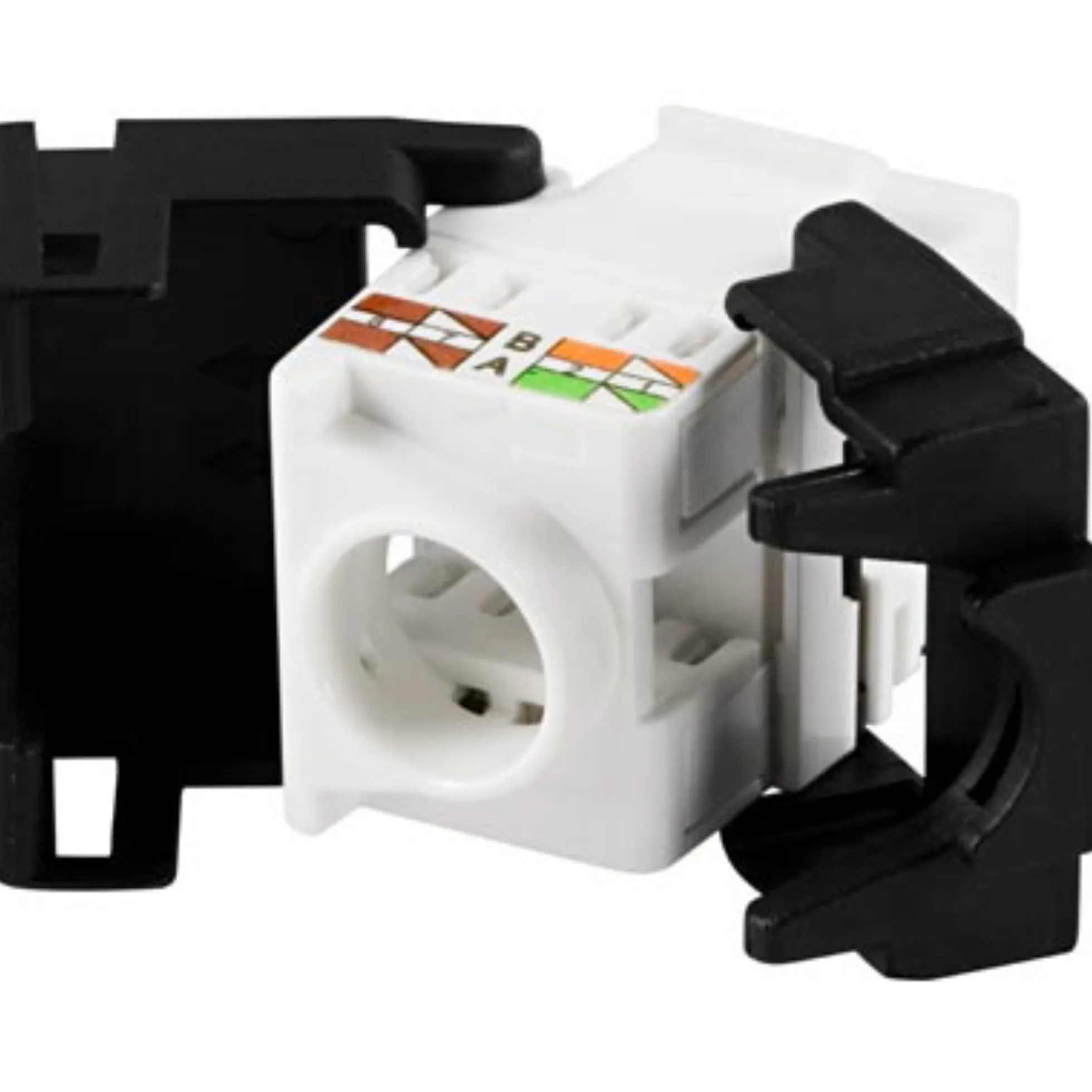 DELTACO UTP Cat6 Keystone stik, "Tool-free"