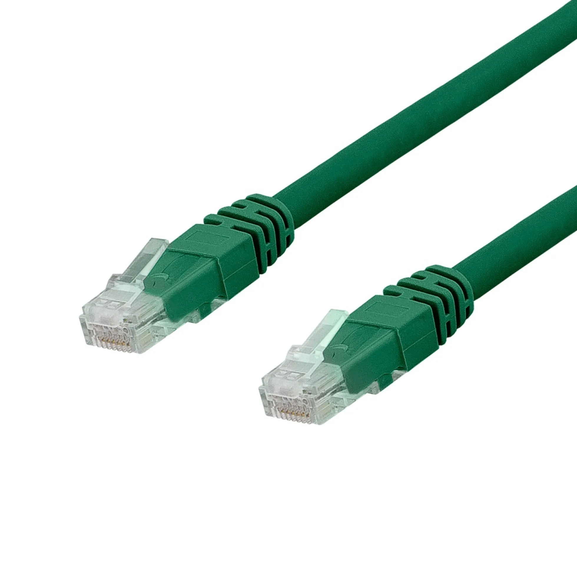 DELTACO U/UTP Cat6a patchkabel, LSZH, 7m, Grøn