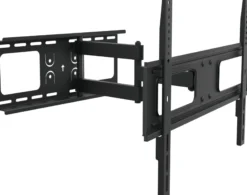 DELTACO vægbeslag til tv/screen, 32"-75", max 50kg, 3 led, sort