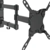 DELTACO vægbeslag til TV/screen, 15"-40", max 20kg, 3 led, sort