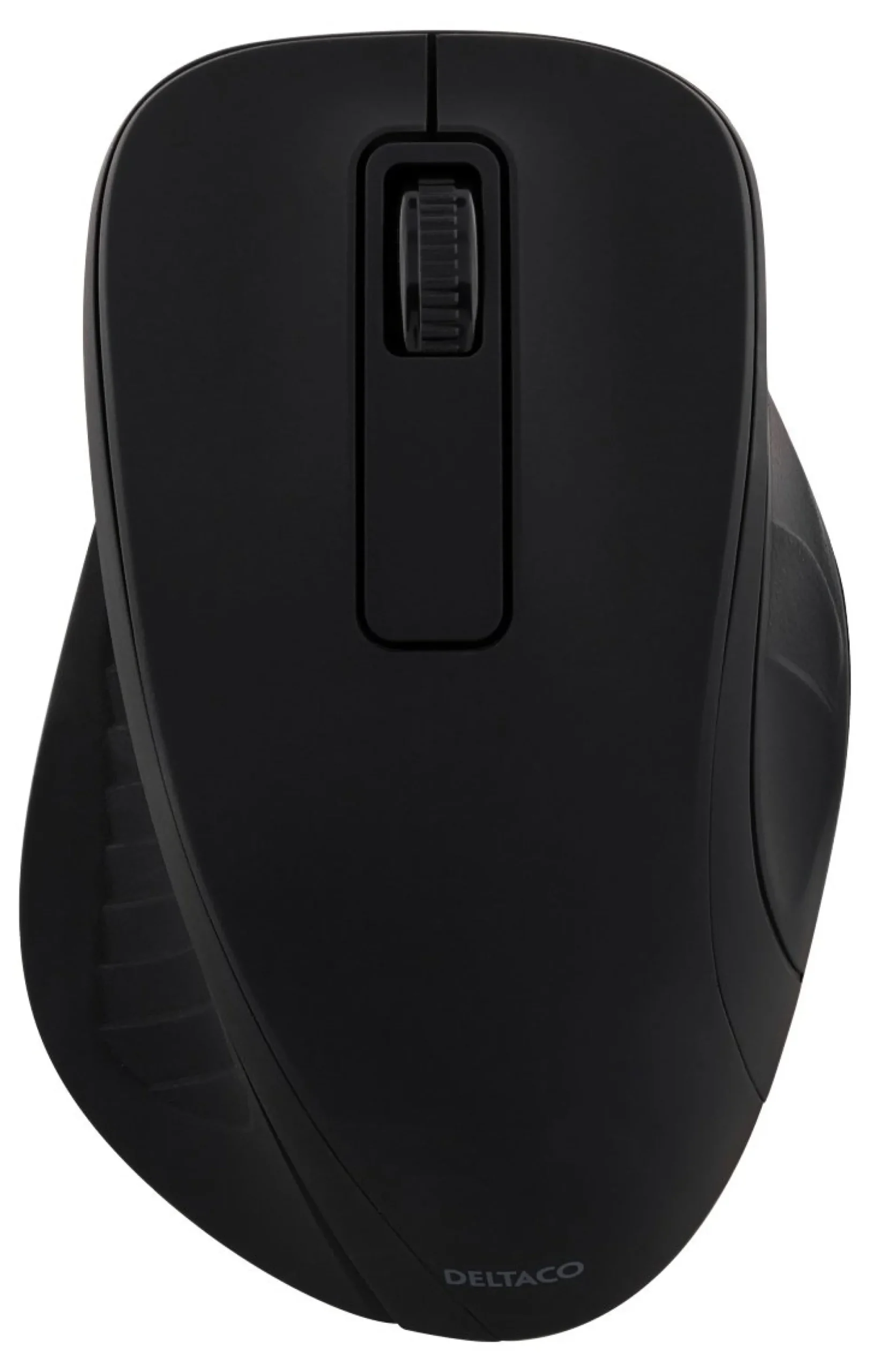 DELTACO wireless optical mouse 2,4GHz, 3 buttons with a scroll, sort