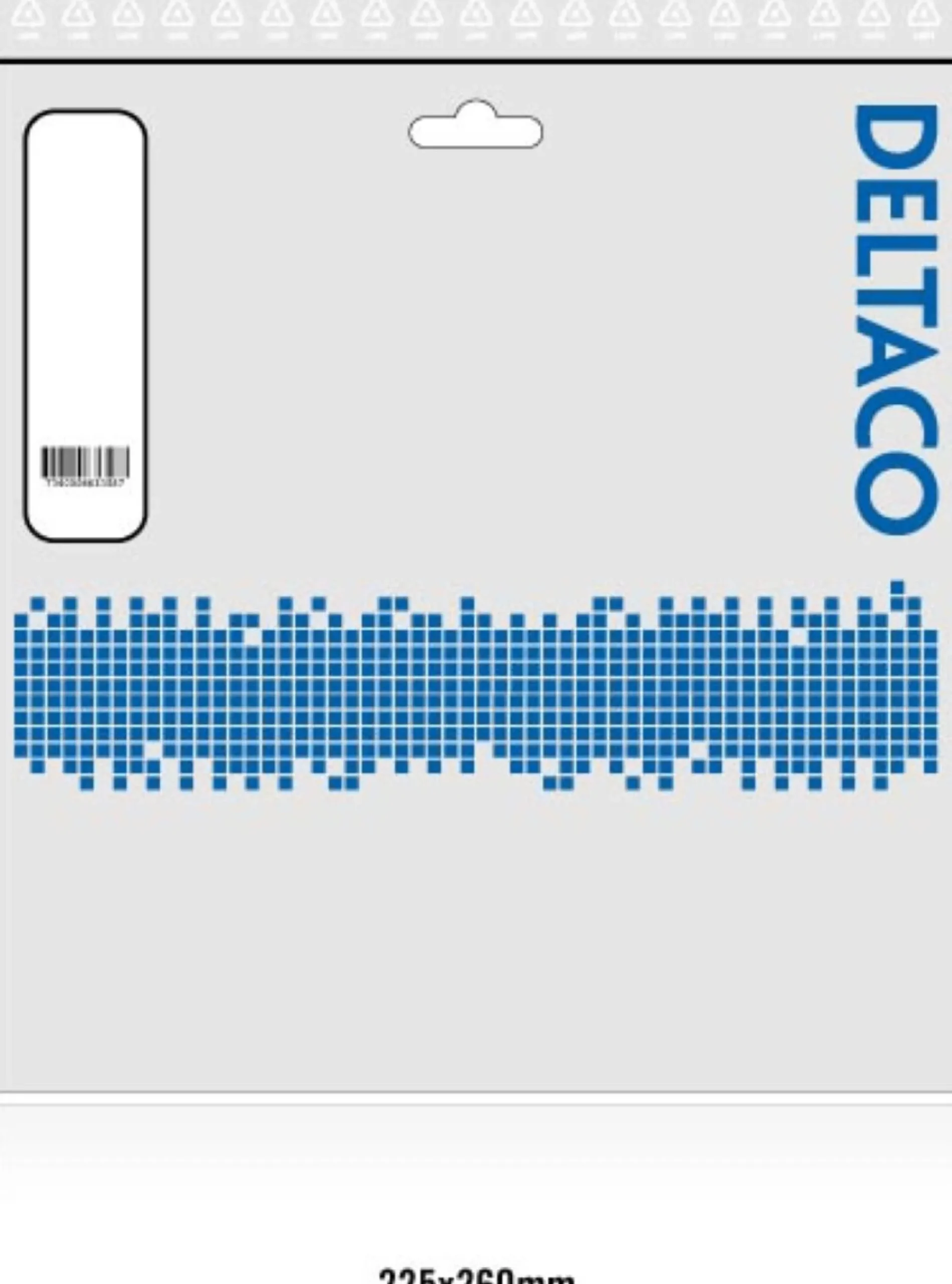DELTACO XLR-lydkabel, 3-pin han - 3-pin hun, 10m, sort