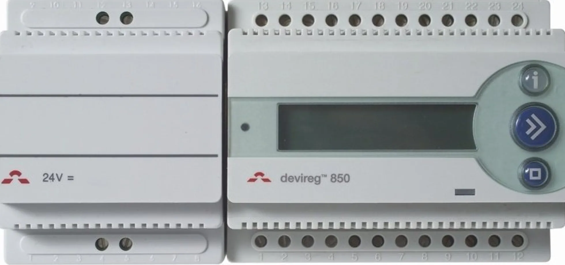 DEVIreg™ 850 – DIN-skinne styreenhed til sne- og issmeltningsanlæg