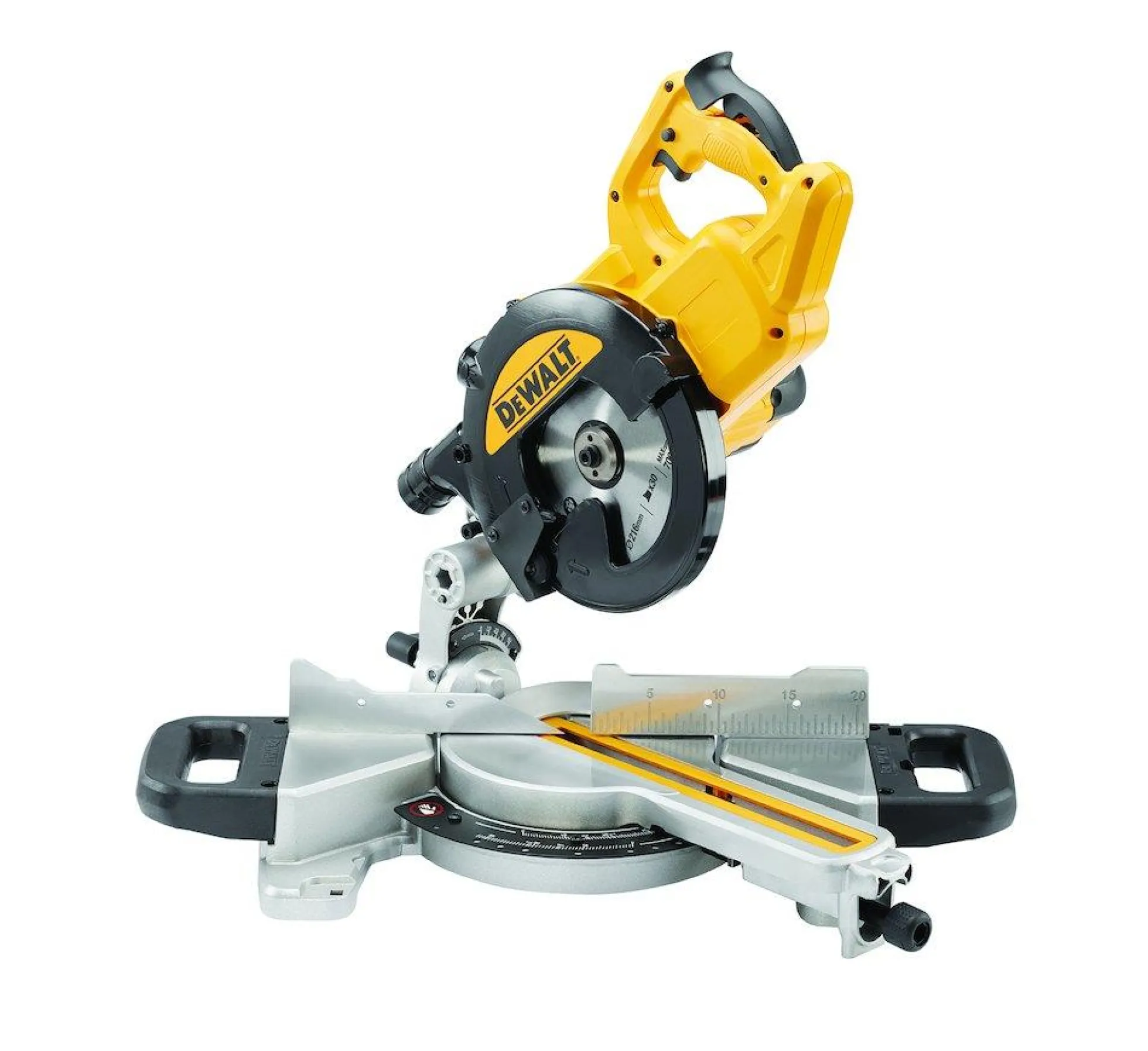 DEWALT afkorter-geringssav, DW774, 1400W, 216mm