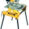 DeWalt DW743N kap-/geringssav, vendbar, 250mm, 2000W