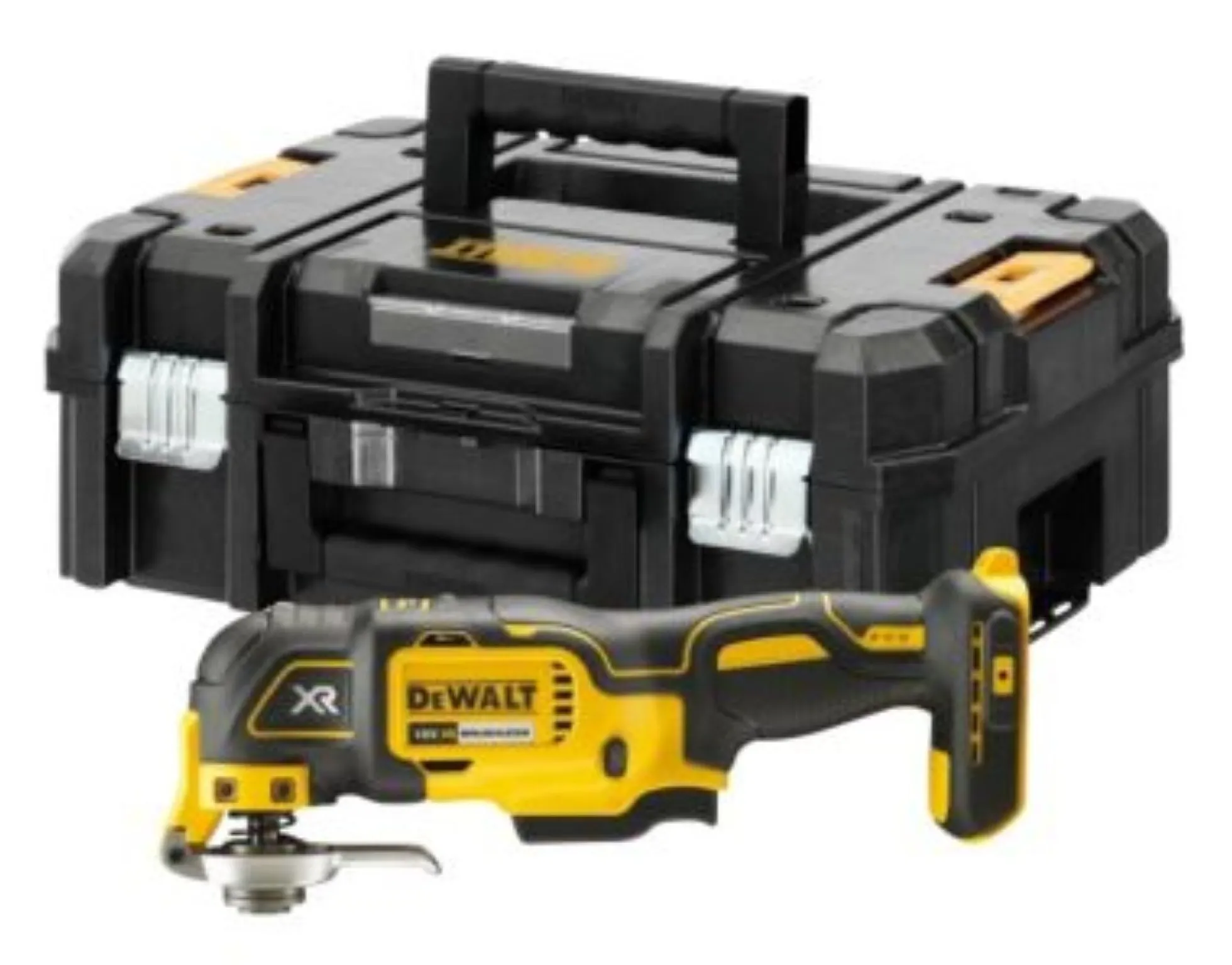DEWALT Multi-cutter 18V XR DCS355NT med kuffert - ekskl. batteri og lader