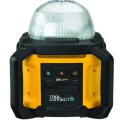 DEWALT 18V XR LED-arbejdslampe, DCL074-XJ, 18V, 5000lm, 360 grader