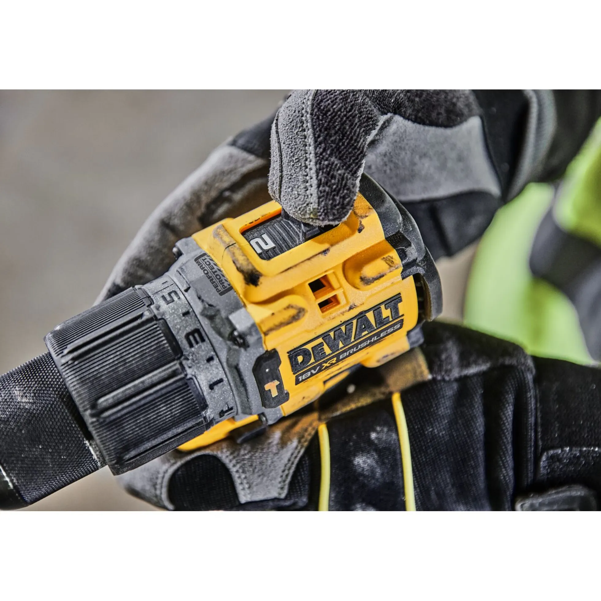 DEWALT 18V XR slagboremaskine DCD805P2T, 2 x 18V/5,0 Ah