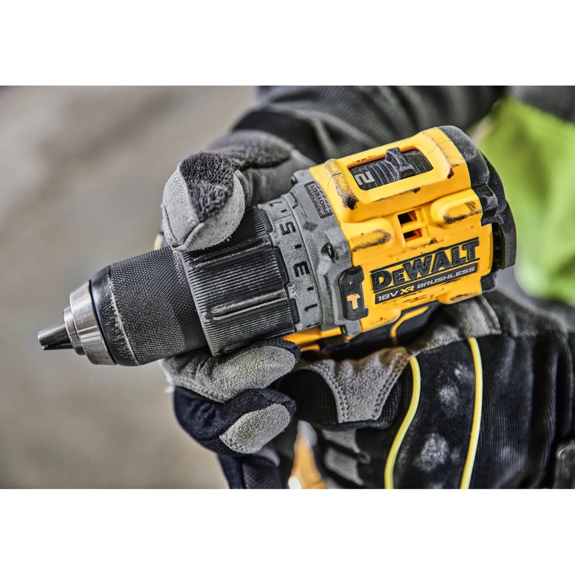 DEWALT 18V XR slagboremaskine DCD805P2T, 2 x 18V/5,0 Ah