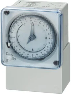 Døgnur, 1 CO, 230V/50 Hz, overflademonteret - Siemens