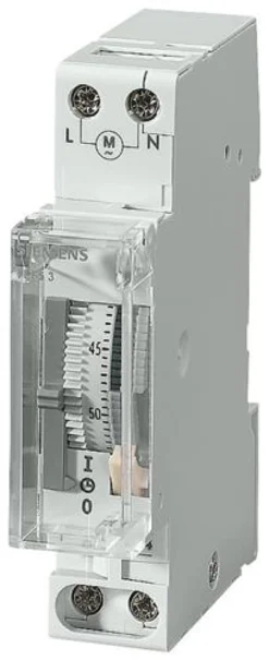 Døgnur, 1S, 230V/50Hz, 2 modulstørrelse