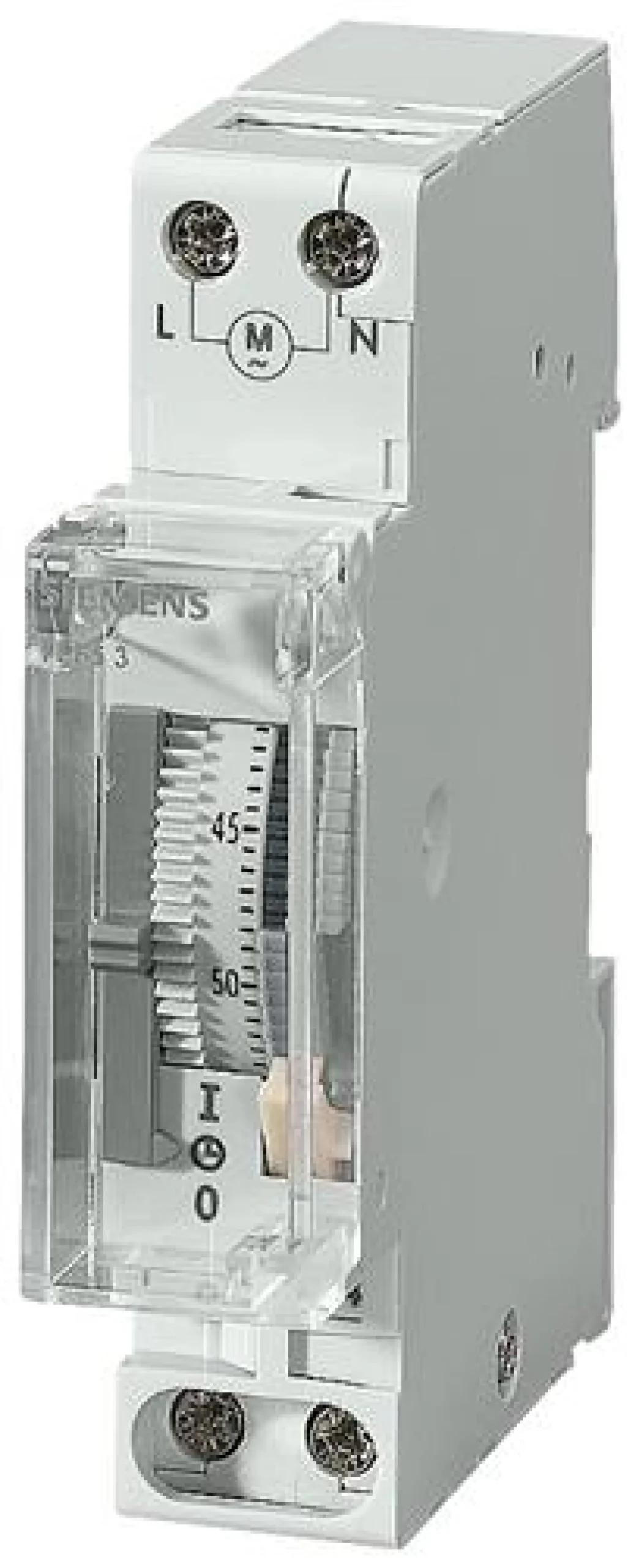 Døgnur, 1S, 230V/50Hz, 2 modulstørrelse