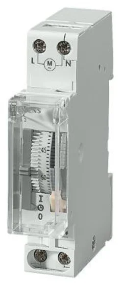 Døgnur, 1S, 230V/50Hz, 2 modulstørrelse