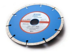 Diamantskive blå, Ø150 mm, 22 mm hul - BAIER