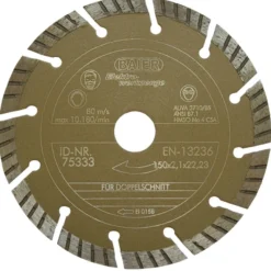 Diamantskive guld Ø150 mm turbo
