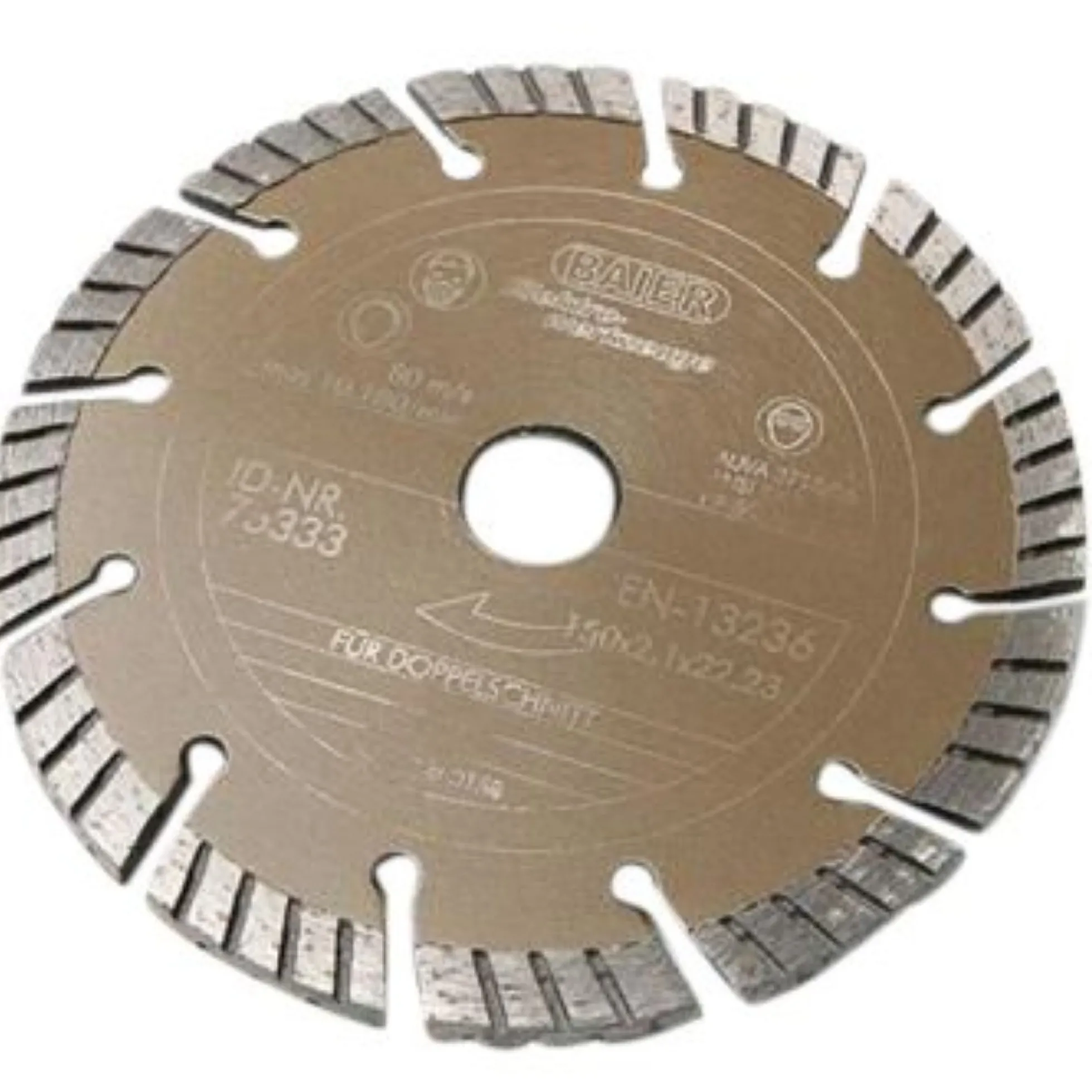 Diamantskive guld Ø150 mm turbo