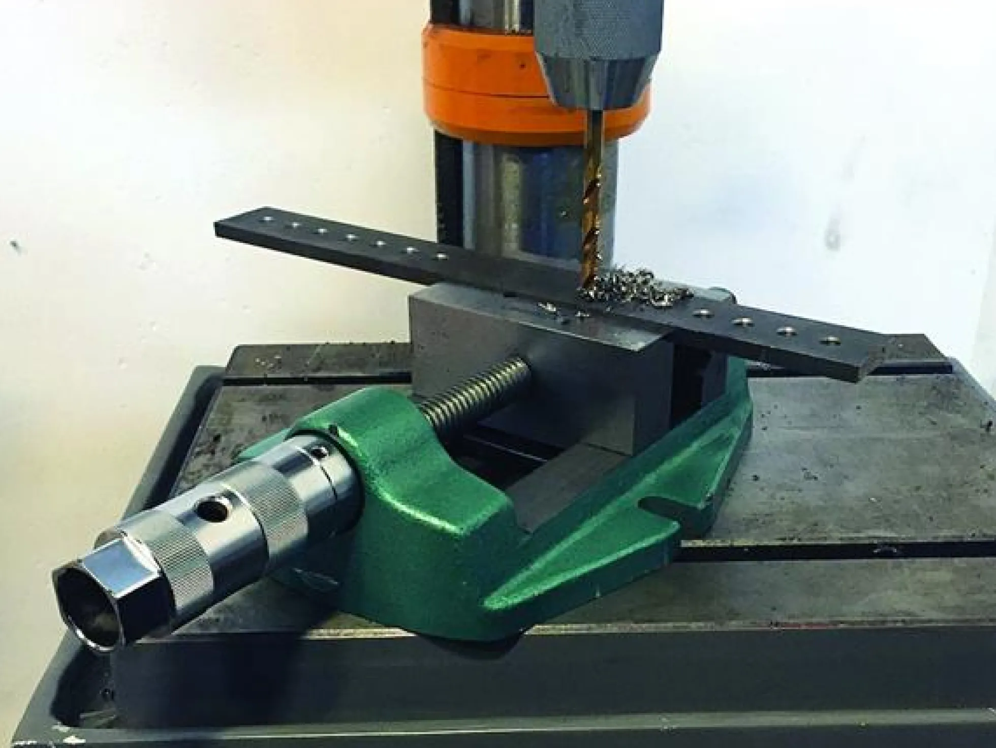 Diesella maskinskruestik, prisme model, 125 mm