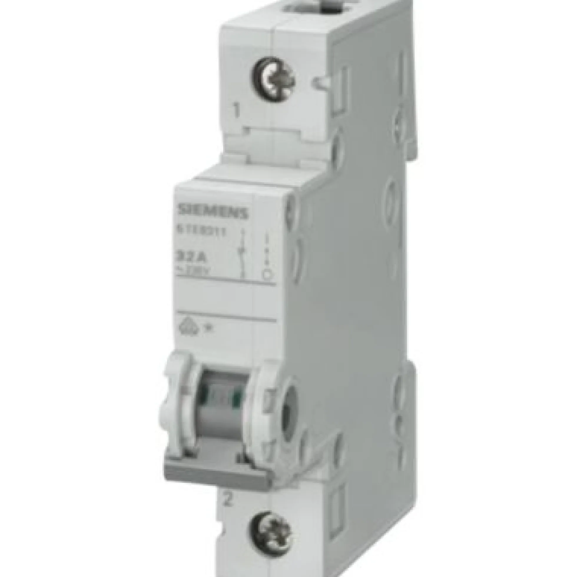 Din-Skinne Afbryder, 20A, 1S - Siemens