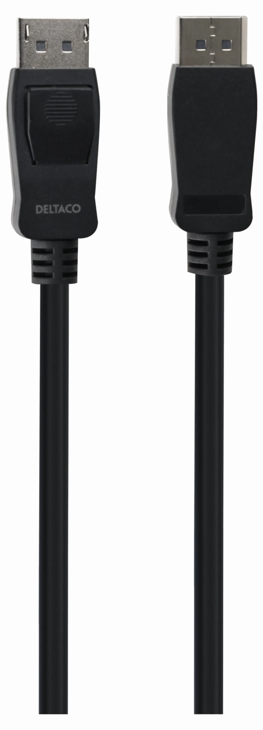 DisplayPort kabel, 3 meter, 8K, DP 1.4, DSC 1.2, LSZH, sort