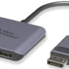 DisplayPort til 2x DisplayPort hun, MST hub splitter