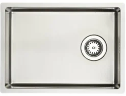 DK 480 køkkenvask, rustfrit stål, radius 10 indvendig