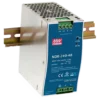 D-Link DIN Rail PSU, 240W, 90-265VAC, Ultra Slim, sort