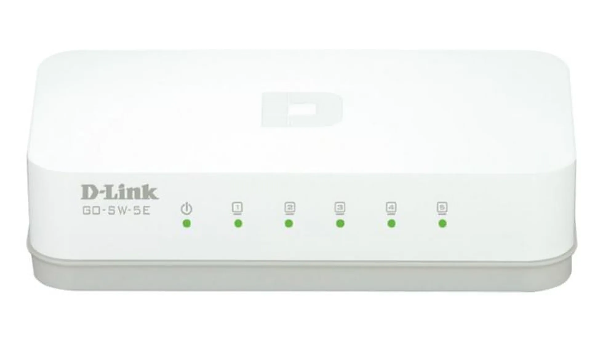 D-Link GO-SW-5E Switch, 5-Port Fast Ethernet Desktop