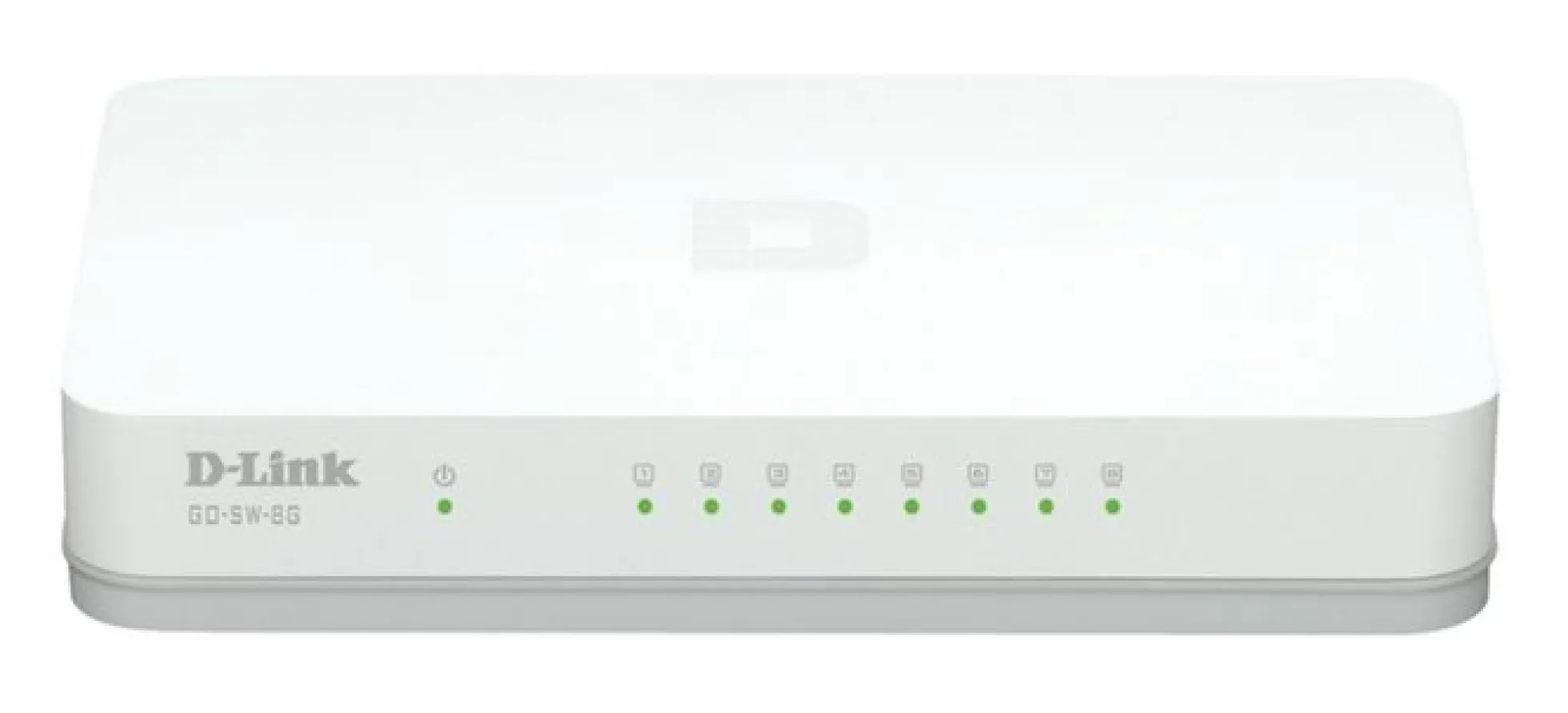 D-Link GO-SW-8G Switch, 8-Port Gigabit Desktop Unmanaged