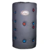 Dobbelt akkumuleringstank, 50+50 liter - Til varmepumper