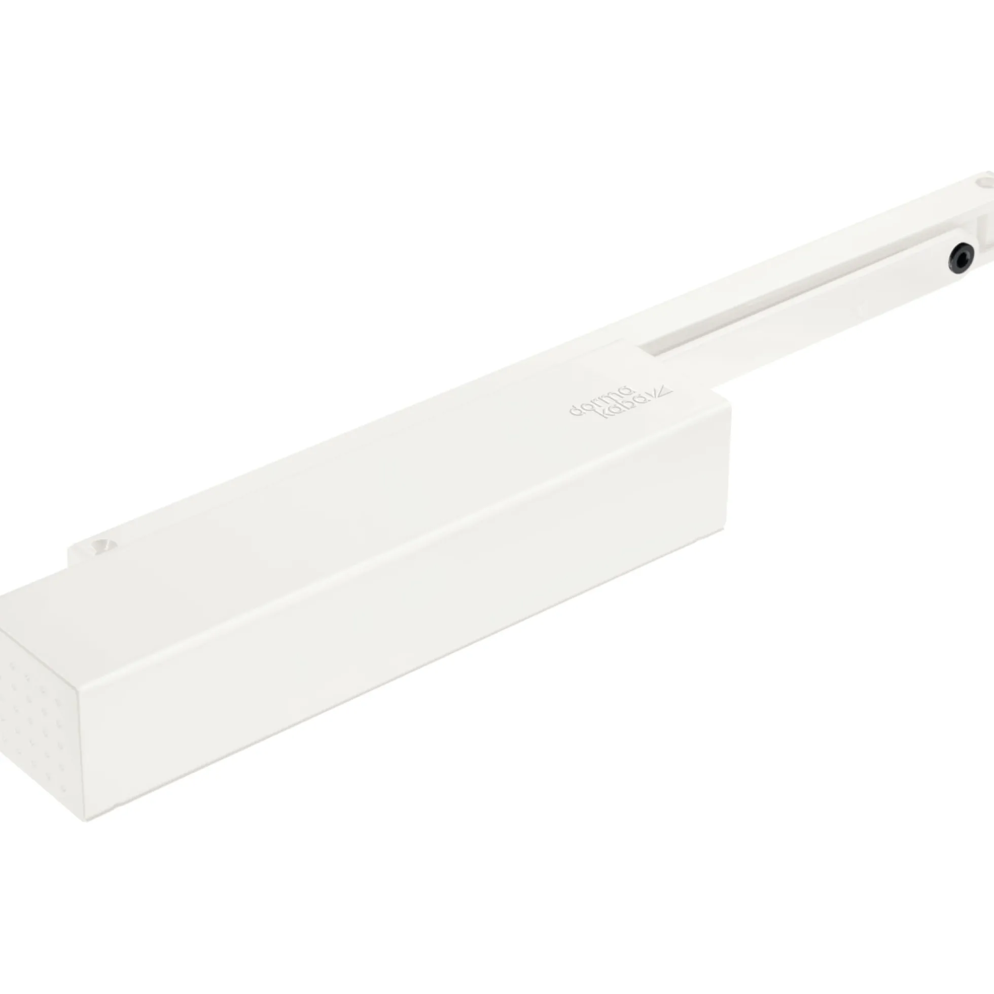 Dormkaba dørlukker TS93B 2-5 HS, hvid, inkl. glideskinne
