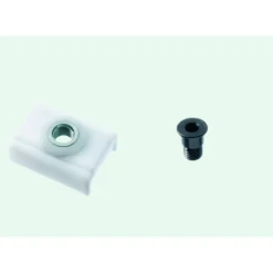 Dormkaba skrue 4 mm med glidestykke til TS92/93