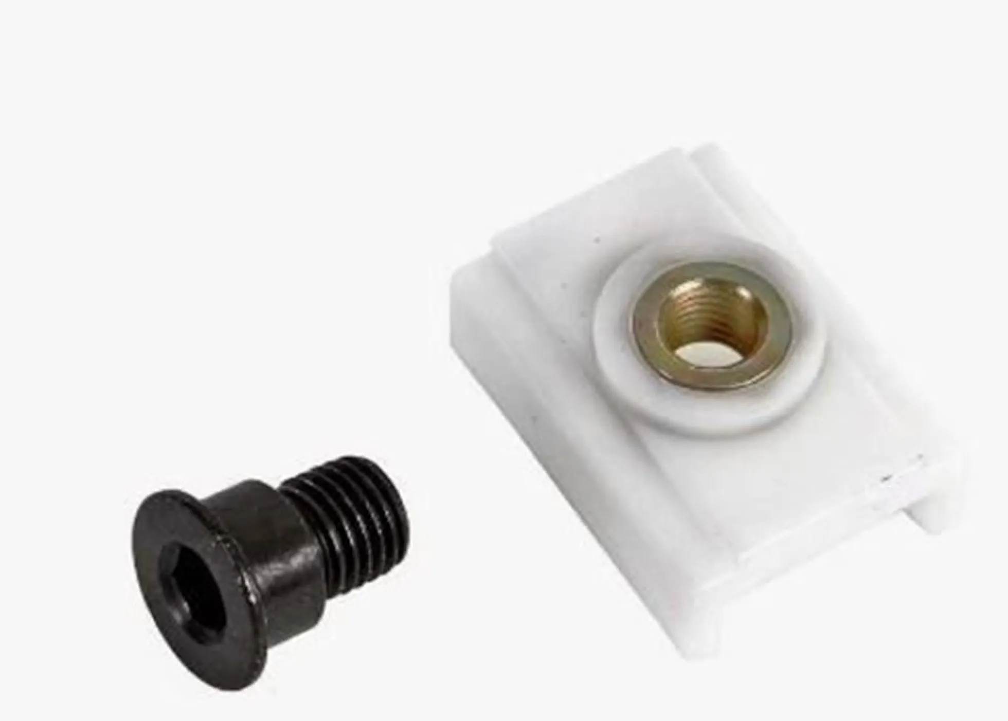 Dormkaba skrue 4 mm med glidestykke til TS92/93