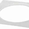 Downlight Dekorramme, Ø85, Hvid