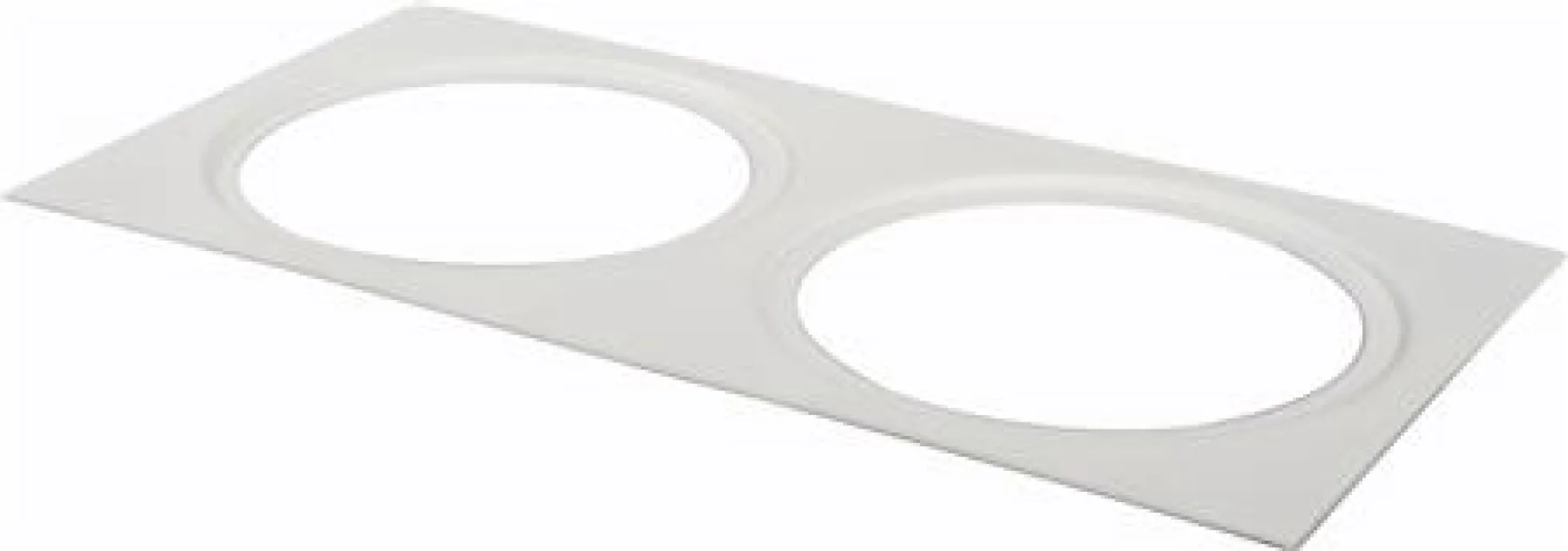 Downlight dekorramme II, Ø85, hvid