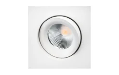 Downlight Junistar Lux Square 1x7W 2700K, 540 lumen, Dali, hvid