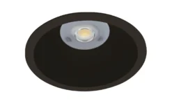 Downlight Rax Soft 200, sort, 2200-3000 lm, 3000/4000K, DALI - SG Armaturen