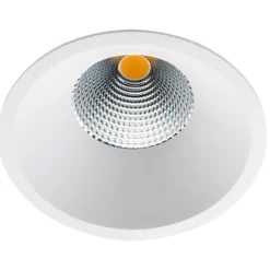 Downlight Soft Slim Isosafe, LED 9W, 2700/3000K, hvid/sort/guld - SG Armaturen