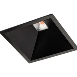 Downlight Soft Square, LED 12W, 2700/3000K, IP43, bagkantsdæmp - SG Armaturen