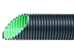 drænrør, DN200, 6 meter, fuldslids, mf, dv, SN8, PE - 6 meter
