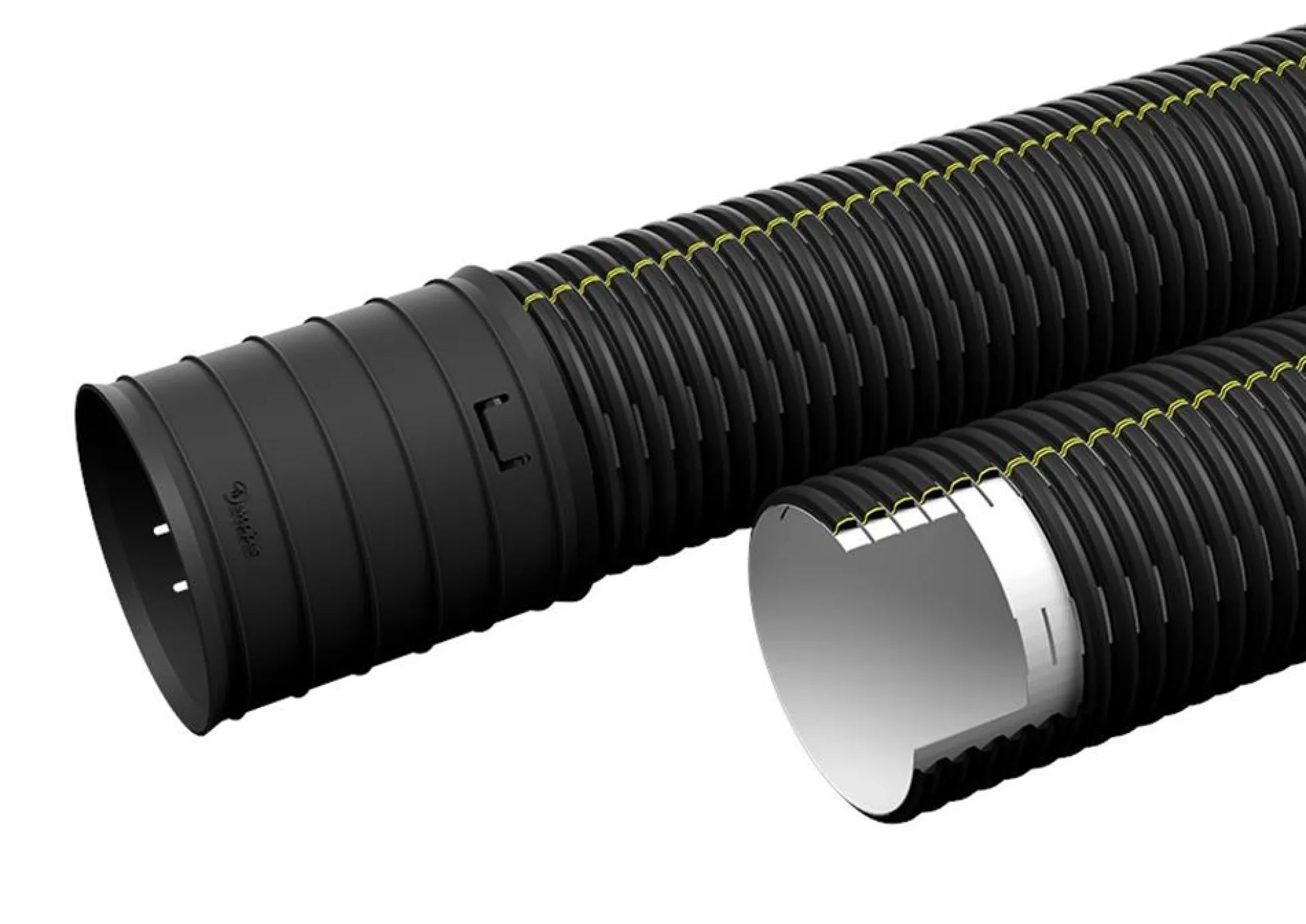 Drænrør Evodr 110/94x6 meter SN8 TP360gr - 6 meter