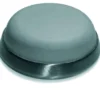Dørstopper Line18, ø40 mm, 12 mm, matbørstet rustfrit stål