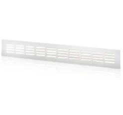 Duka Ventilationsrist Typ 460, 400 x 60 mm, Aluminium, til indvendig anvendelse