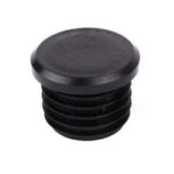Dupsko til rør 1'' (ca. 34 mm), PE, sort