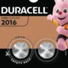 Duracell batteri, Electronics CR2016, 2 stk.