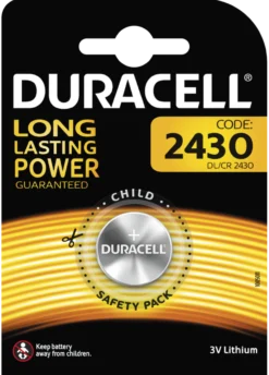 Duracell batteri, Electronics CR2430, 1 stk.