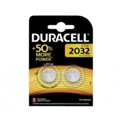 Duracell batteri, Electronics CR2032, 2 stk.