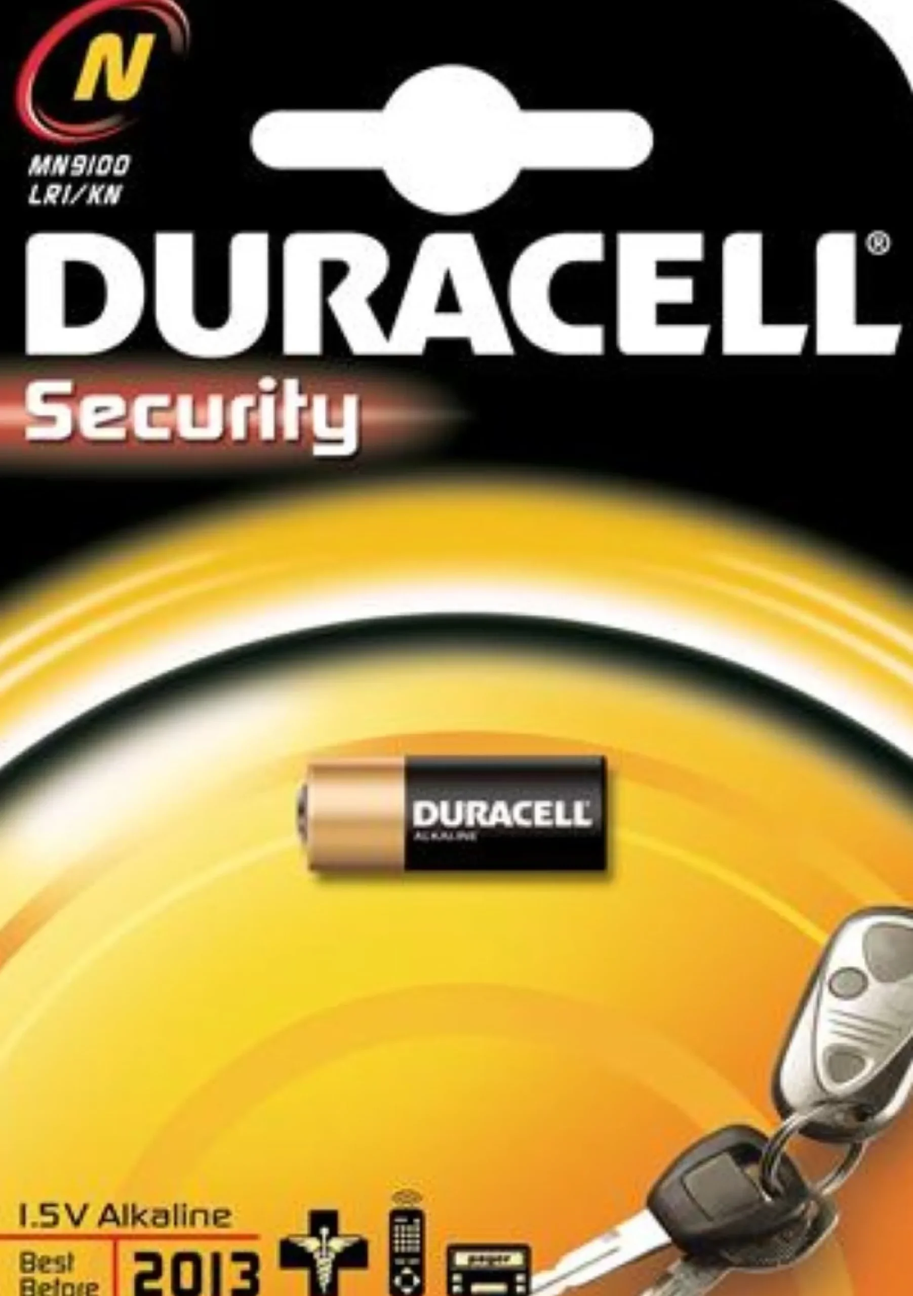 Duracell batteri, SECURITY MN9100, 2 stk.